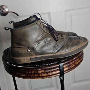 Cycleur De Luxe Leather City Racer Wool Lined Sneaker Mens Size 45 US 12 Chukka